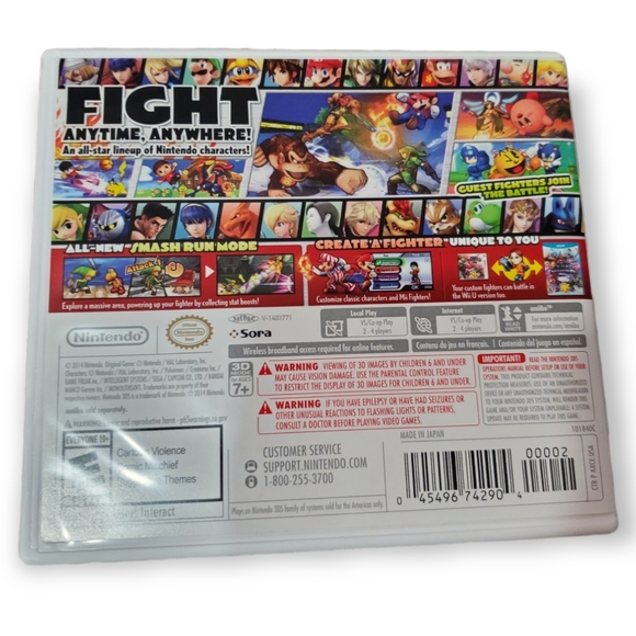 Super Smash Bros For The Nintendo 3DS Game - Picture 2 of 3